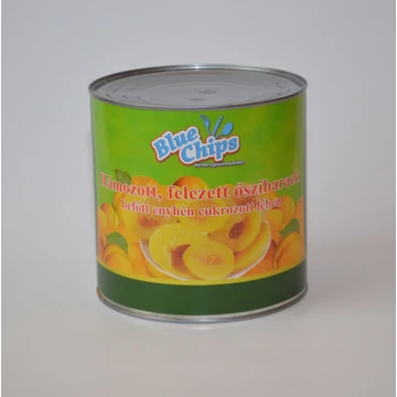 Konzerv őszibarack felezett 2650ml