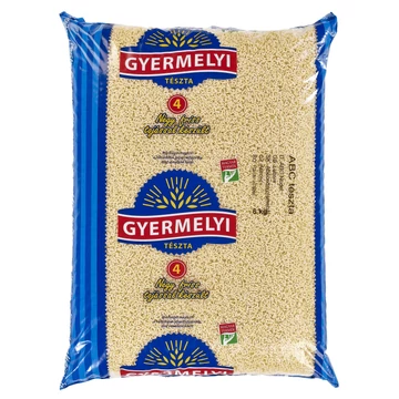Tészta ABC 4 toj. Gyermelyi 6kg
