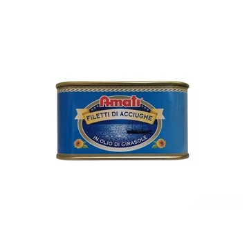 Konzerv szardellafilé olajban 600g