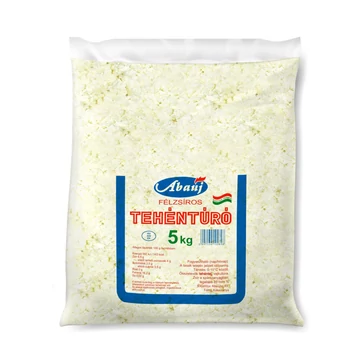 Túró Abaúj félzsíros zacskós 5kg