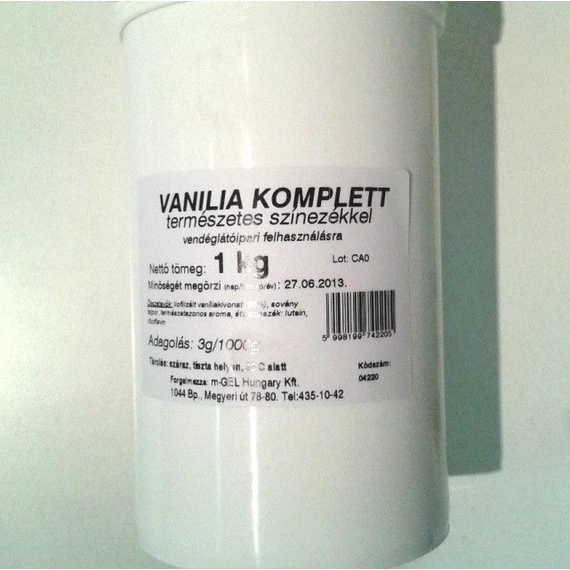 Komplet vanília 1kg