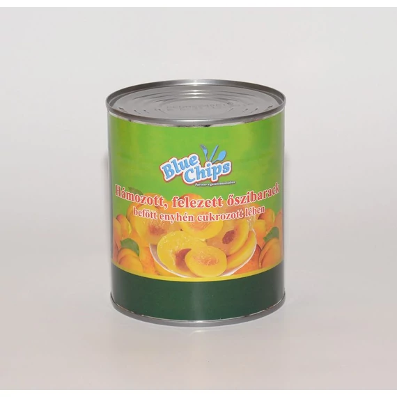 Konzerv őszibarack felezett 820g