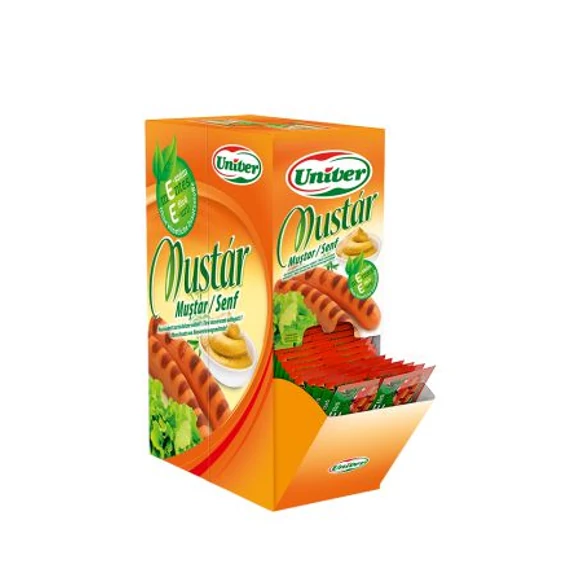 Mustár mini Univer tasakos 150x15ml
