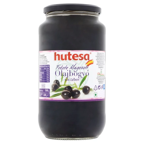 Oliva fekete magozott Hutesa 900g