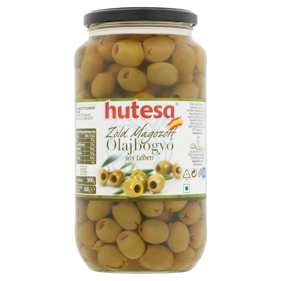 Oliva zöld magozott Hutesa 900g