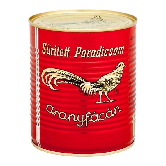 Paradicsom sűrít. AranyFácán 28-30%  850g