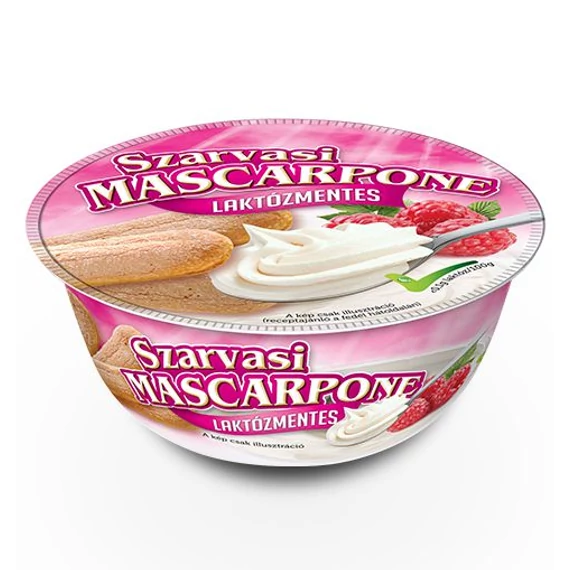 Sajt mascarpone Szarvasi laktózmentes 250g