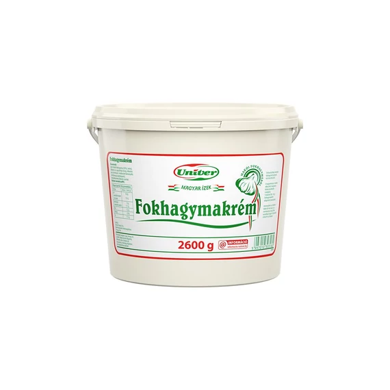 Fokhagymakrém Univer 2,6kg