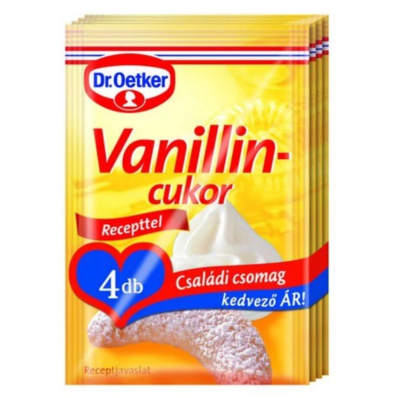 Cukor vaníliás Dr Oetker 4*8g