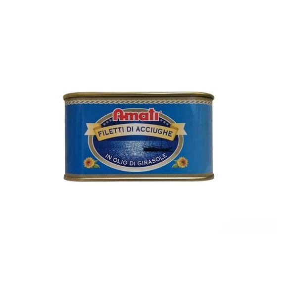 Konzerv szardellafilé olajban 600g