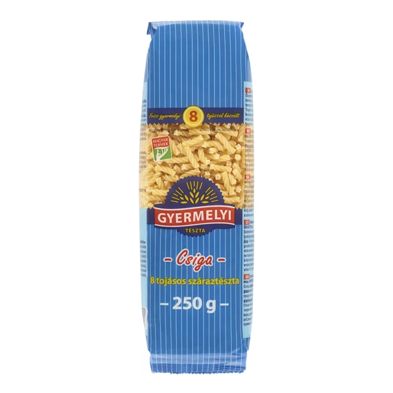 Tészta csiga 8 toj. Gyermelyi 250g