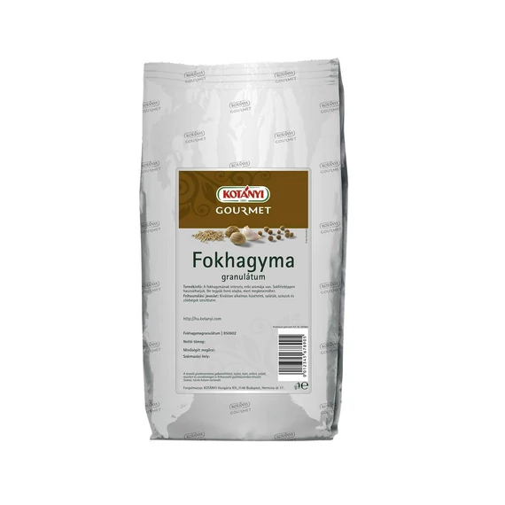 Fűszer fokhagyma granulátum alu Kotányi 1kg