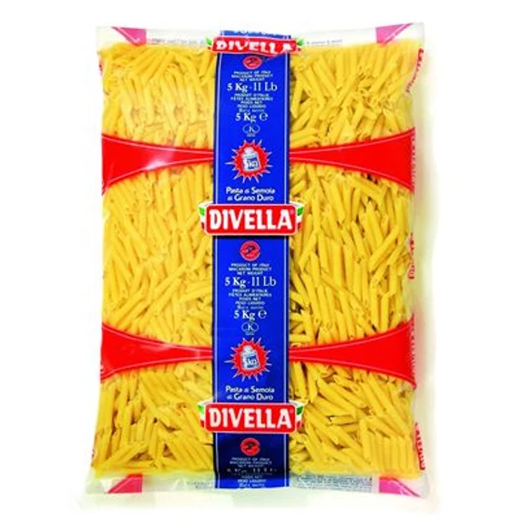 Tészta penne Divella 5kg
