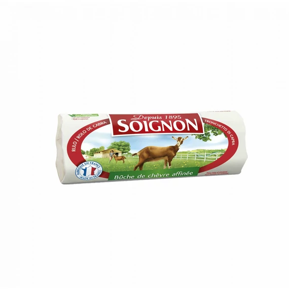 Sajt kecskesajt natúr Soignon rúd Francia 1 kg