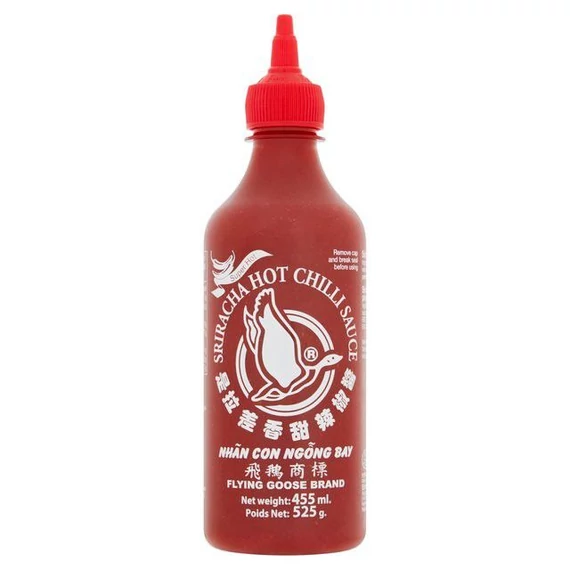 Szósz sriracha chili csípős Flying Goose 455ml