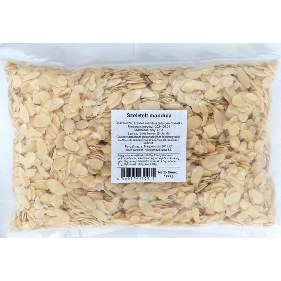Mandula szeletelt Magcentrum 1kg