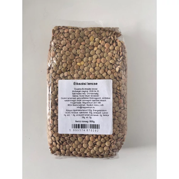 Lencse Magcentrum 500g