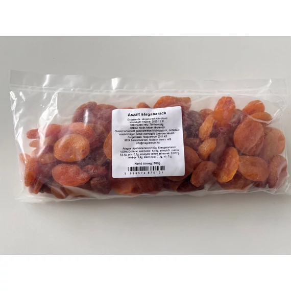 Aszalvány sárgabarack Magcentrum 500g