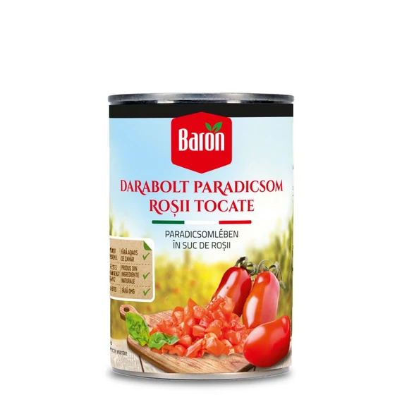 Paradicsom hámozott darabolt Baroness 2500g