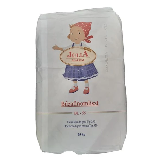 Liszt búzafinom Júlia BL55 25kg