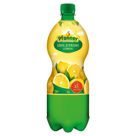Ízesítő citromlé Pfanner 100% DRS 1l