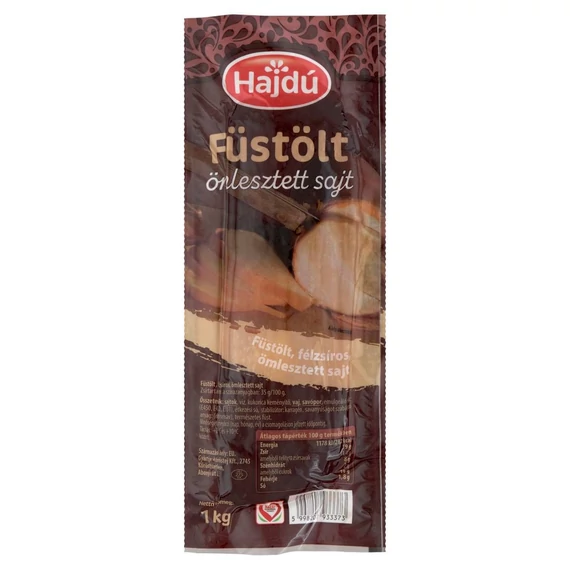 Sajt füstölt ömlesztett Hajdú 1kg